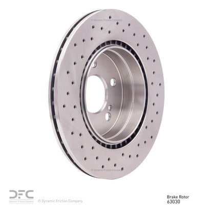 Dynamic Friction Company Disc Brake Rotor 620-63030
