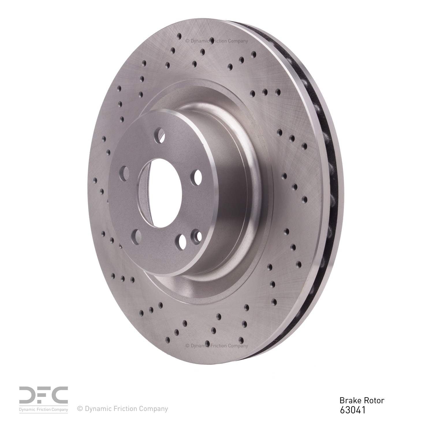 Dynamic Friction Company Disc Brake Rotor 620-63041