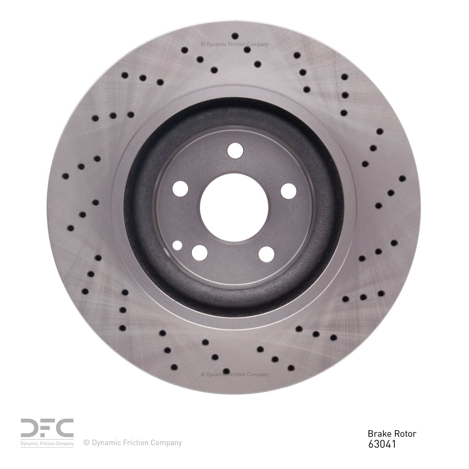 Dynamic Friction Company Disc Brake Rotor 620-63041