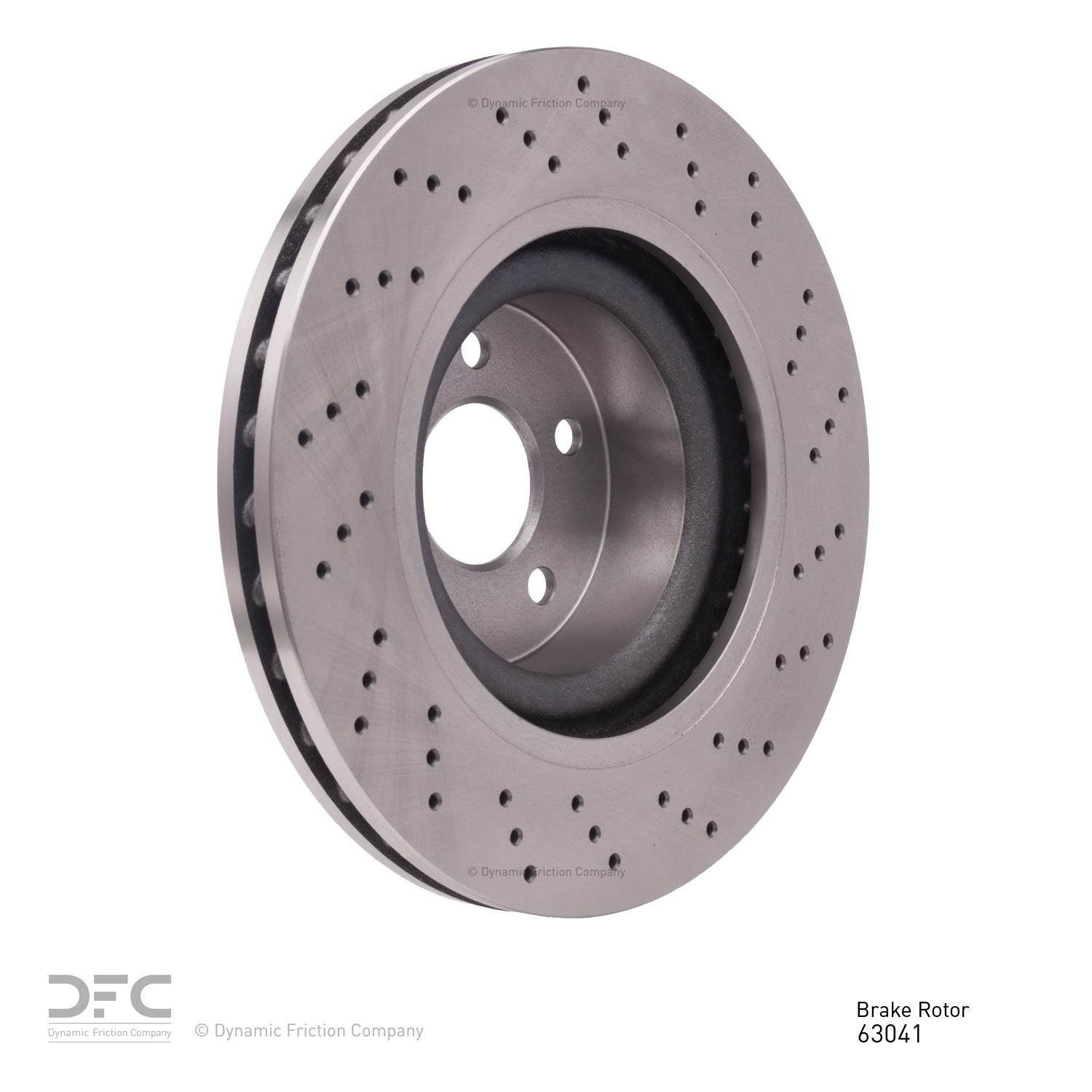 Dynamic Friction Company Disc Brake Rotor 620-63041