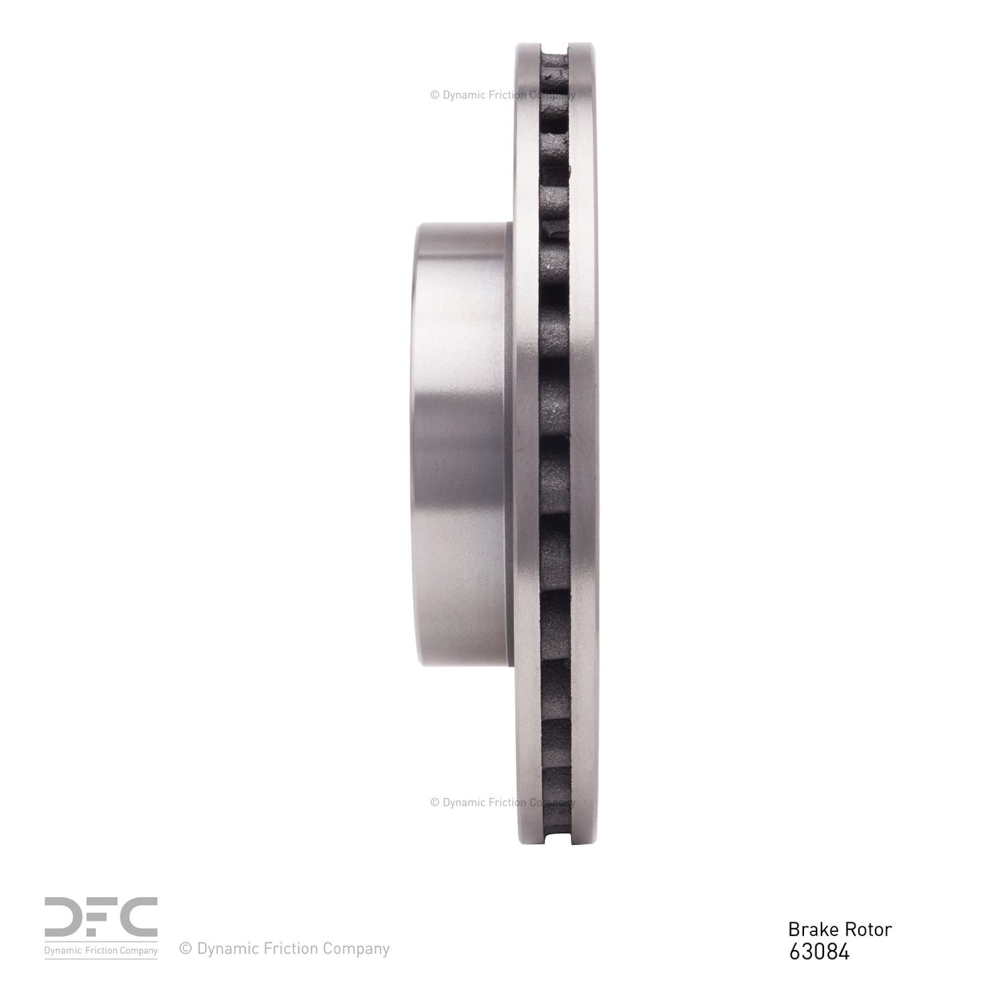 Dynamic Friction Company Disc Brake Rotor 620-63084