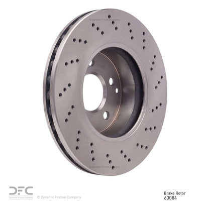 Dynamic Friction Company Disc Brake Rotor 620-63084