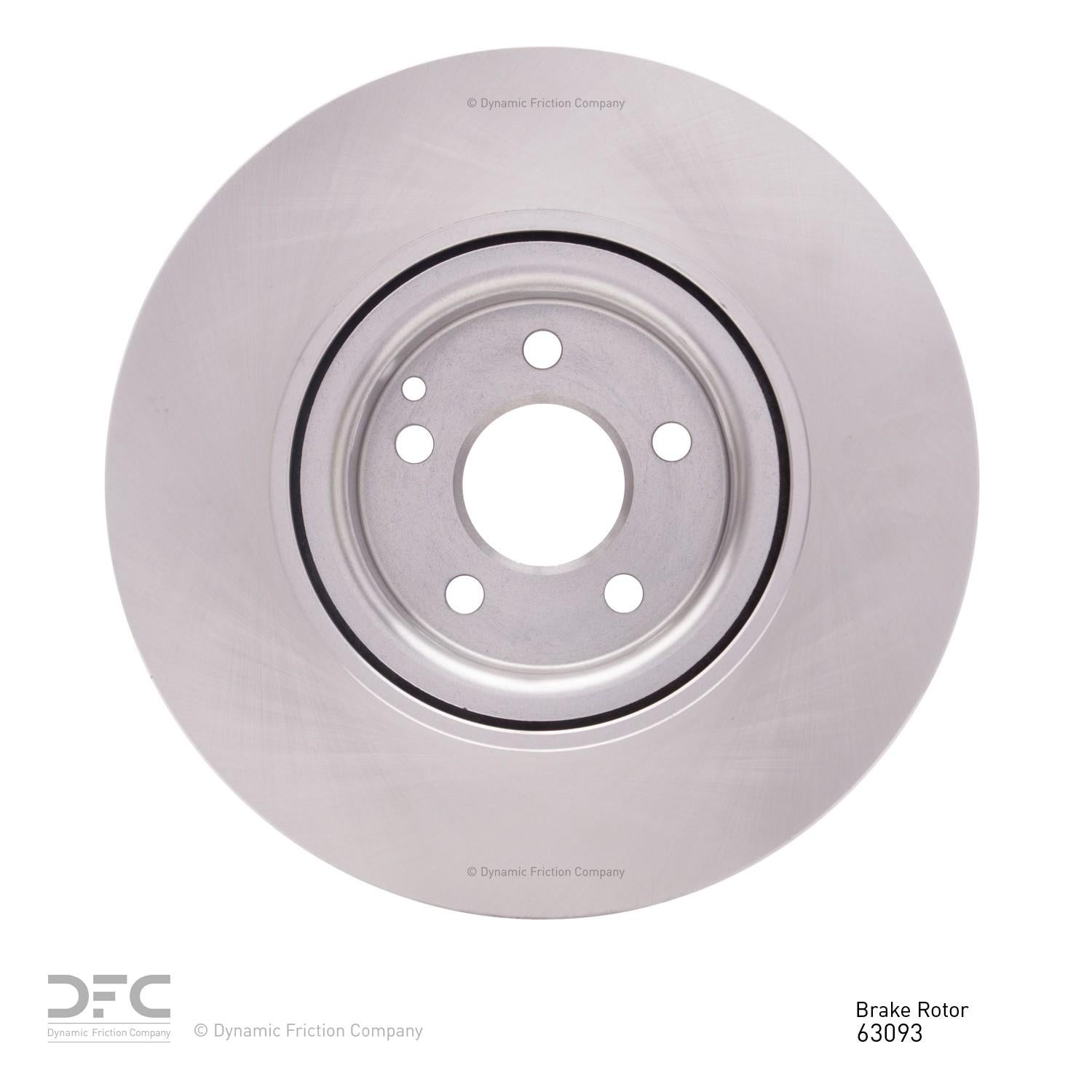 Dynamic Friction Company Disc Brake Rotor 620-63093