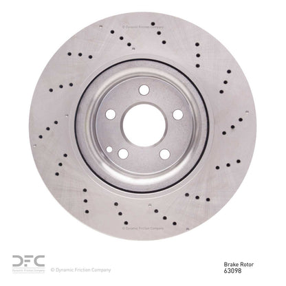 Dynamic Friction Company Disc Brake Rotor 620-63098