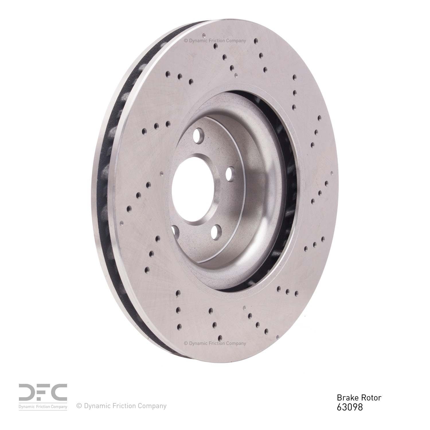 Dynamic Friction Company Disc Brake Rotor 620-63098