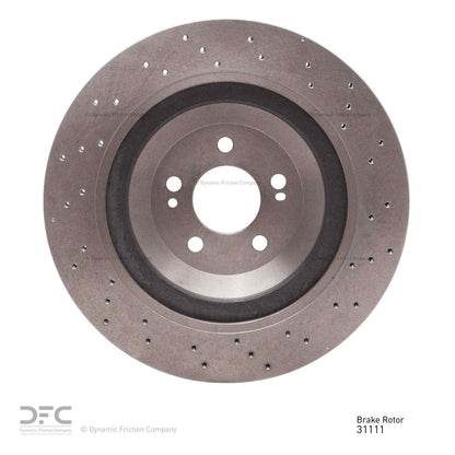 Dynamic Friction Company Disc Brake Rotor 620-63111