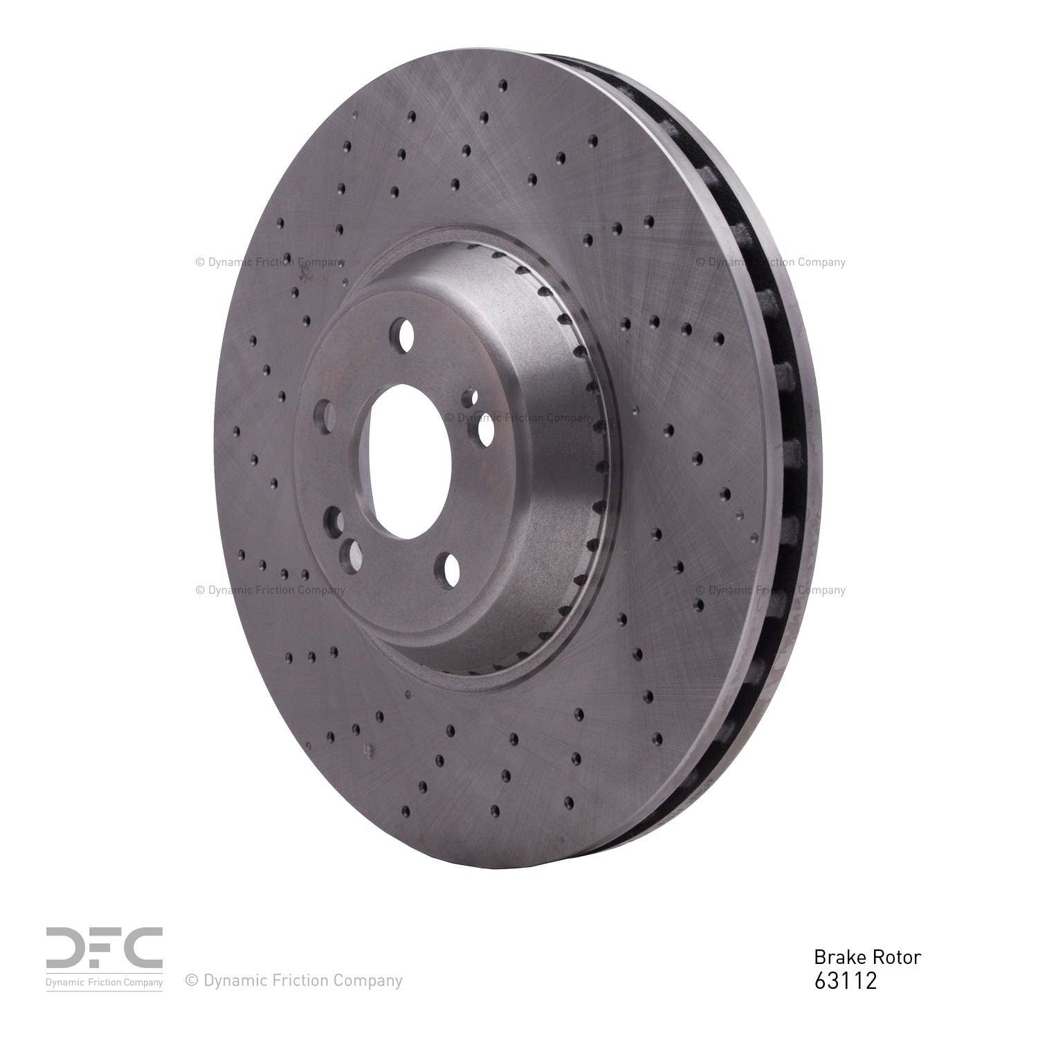 Dynamic Friction Company Disc Brake Rotor 620-63112