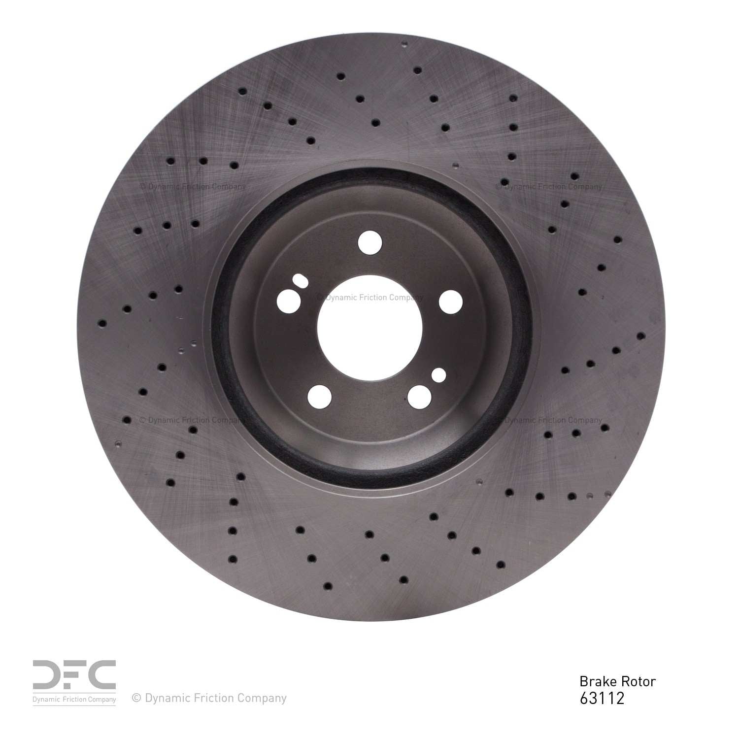 Dynamic Friction Company Disc Brake Rotor 620-63112