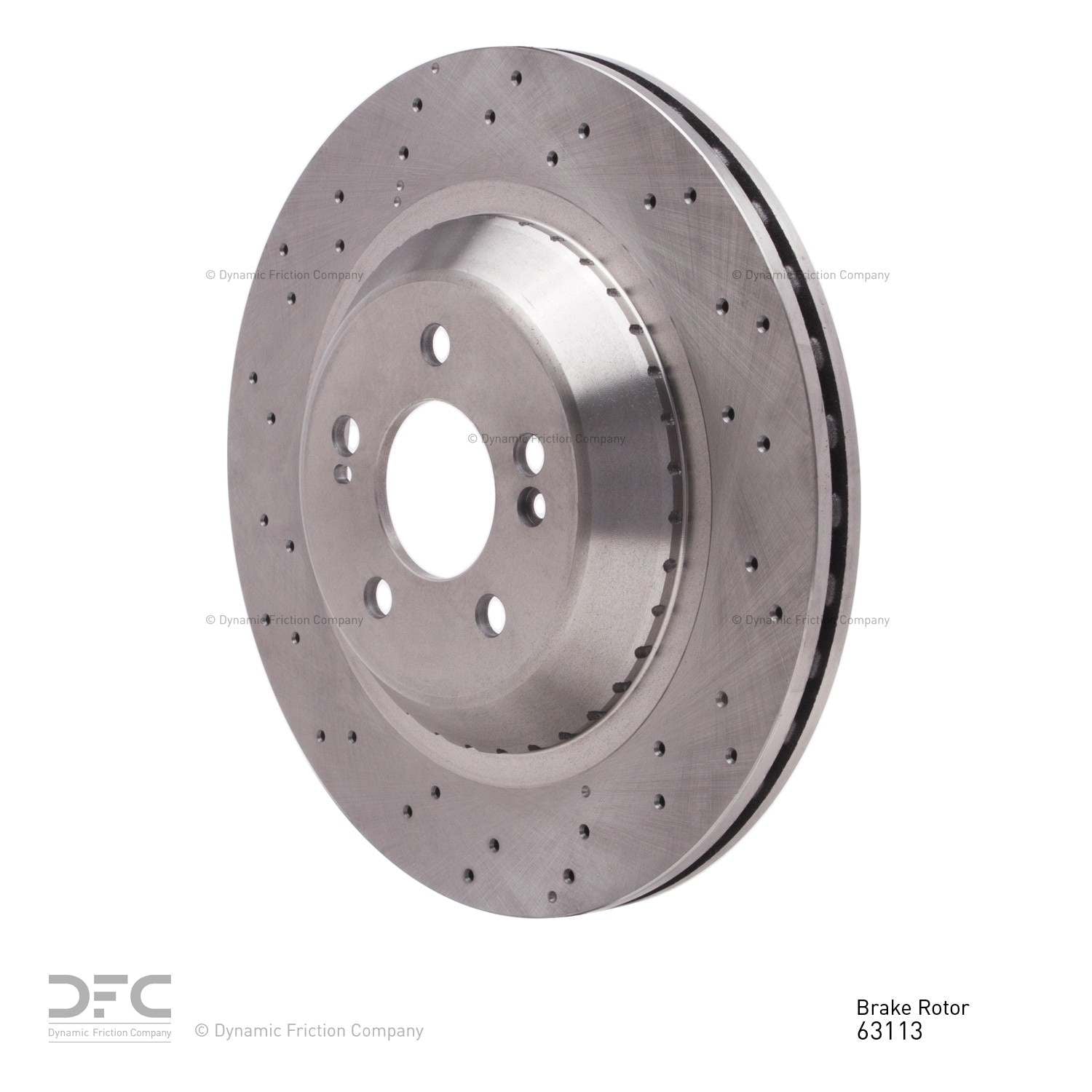 Dynamic Friction Company Disc Brake Rotor 620-63113