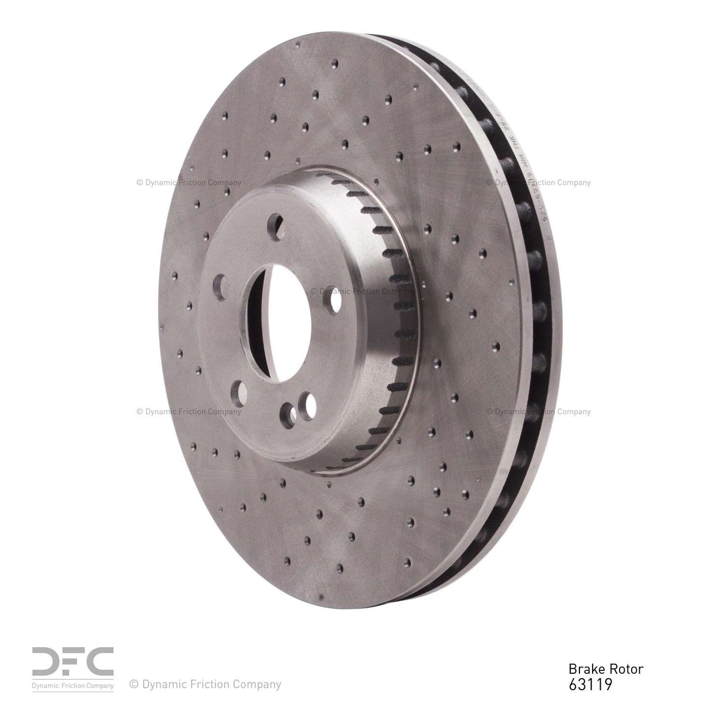 Dynamic Friction Company Disc Brake Rotor 620-63119