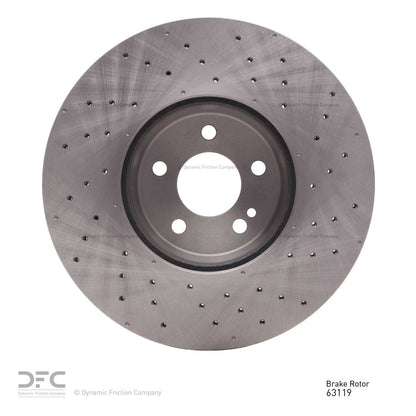 Dynamic Friction Company Disc Brake Rotor 620-63119