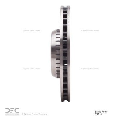 Dynamic Friction Company Disc Brake Rotor 620-63119