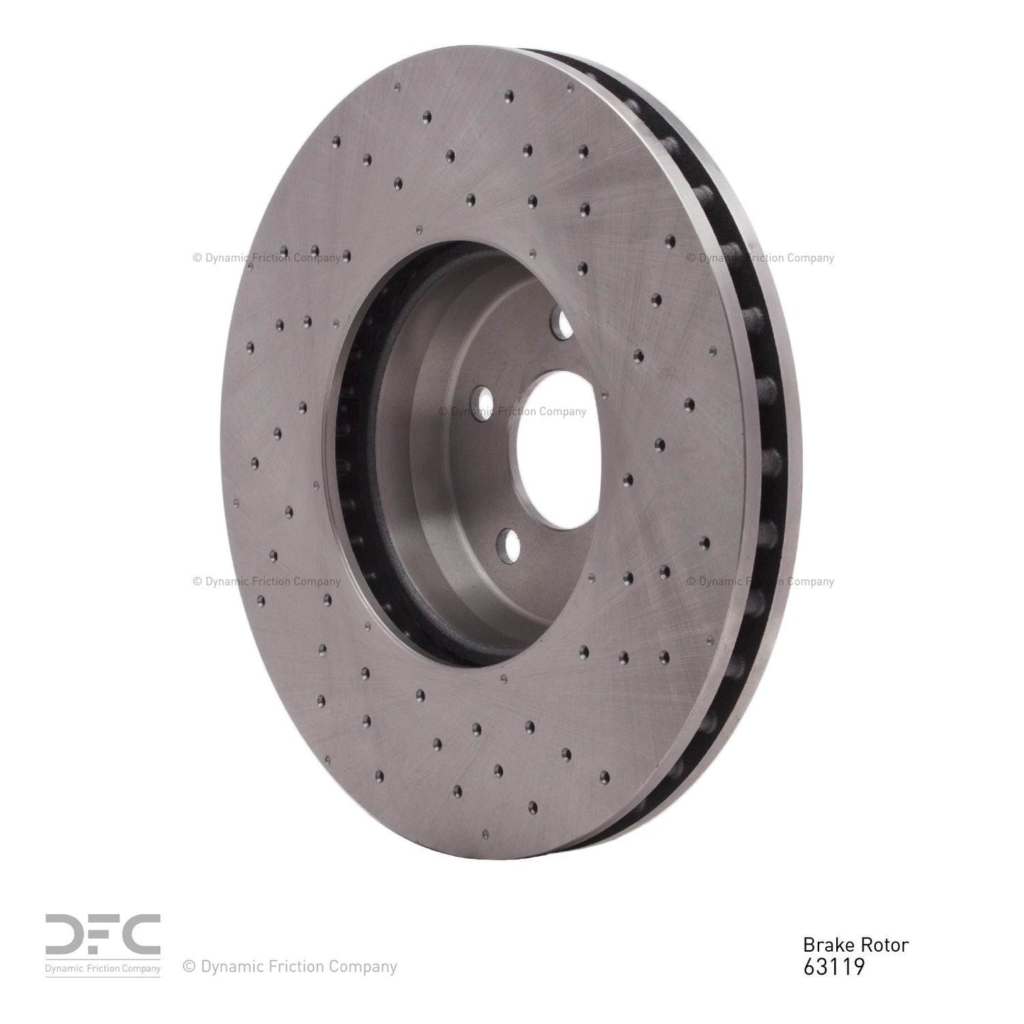 Dynamic Friction Company Disc Brake Rotor 620-63119