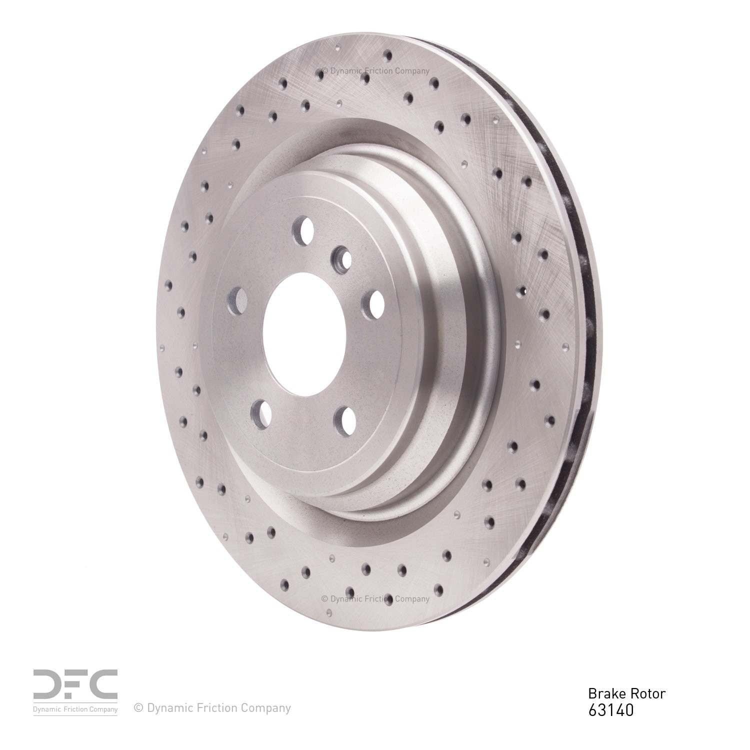 Dynamic Friction Company Disc Brake Rotor 620-63140