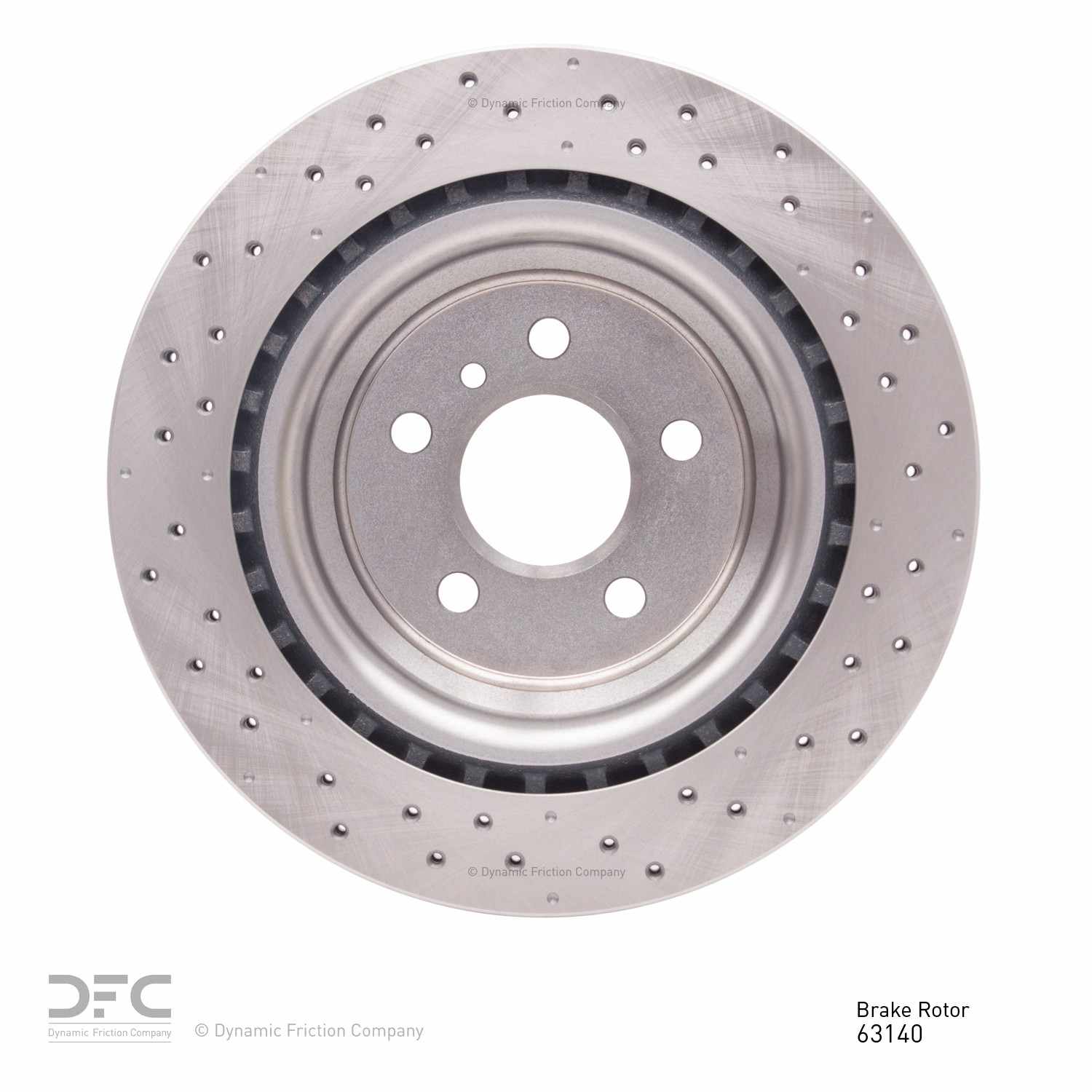 Dynamic Friction Company Disc Brake Rotor 620-63140