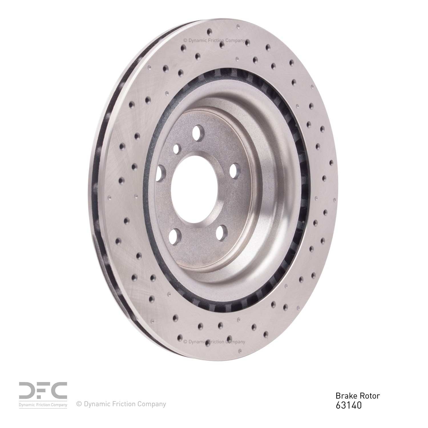 Dynamic Friction Company Disc Brake Rotor 620-63140