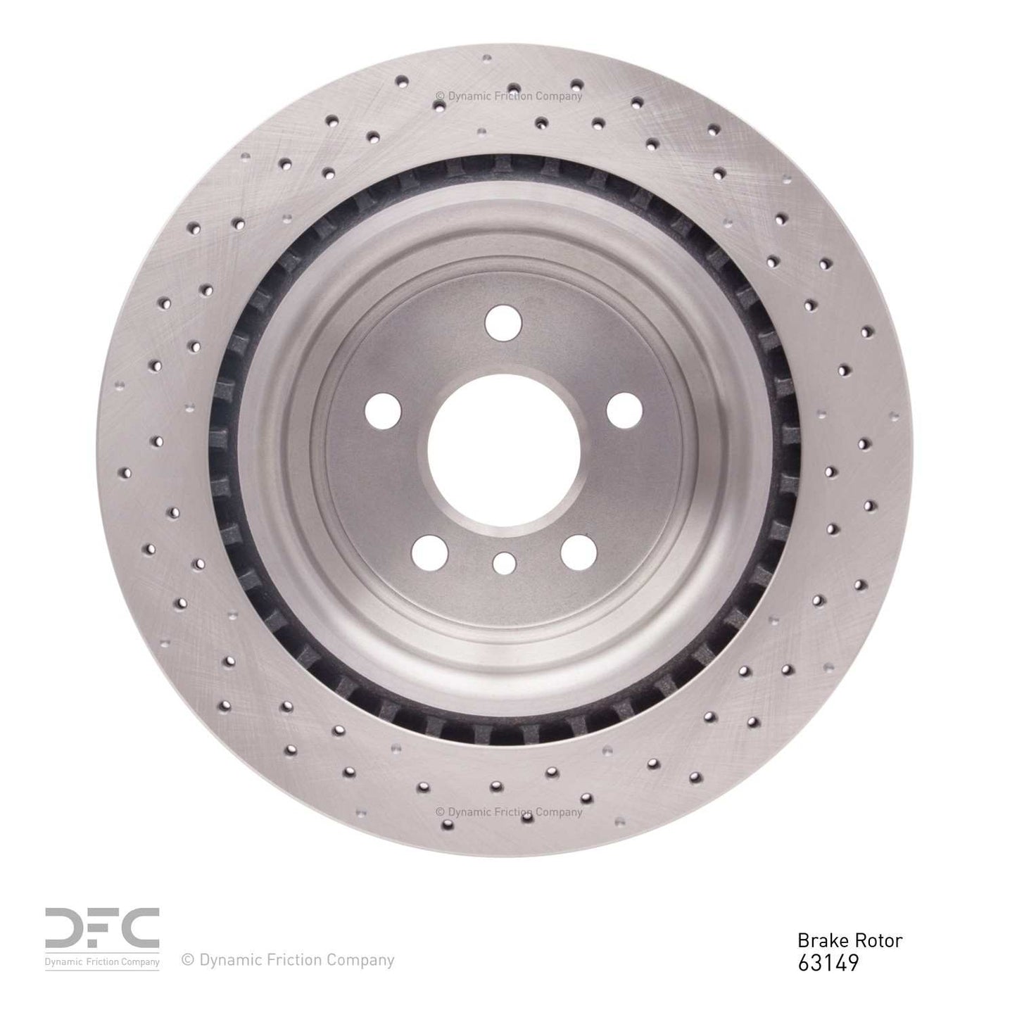 Dynamic Friction Company Disc Brake Rotor 620-63149
