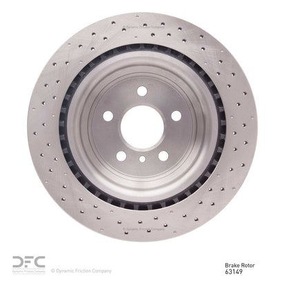 Dynamic Friction Company Disc Brake Rotor 620-63149