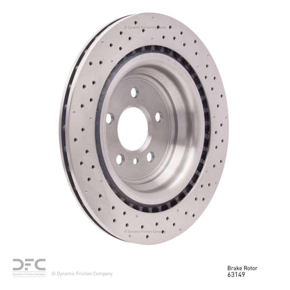 Dynamic Friction Company Disc Brake Rotor 620-63149