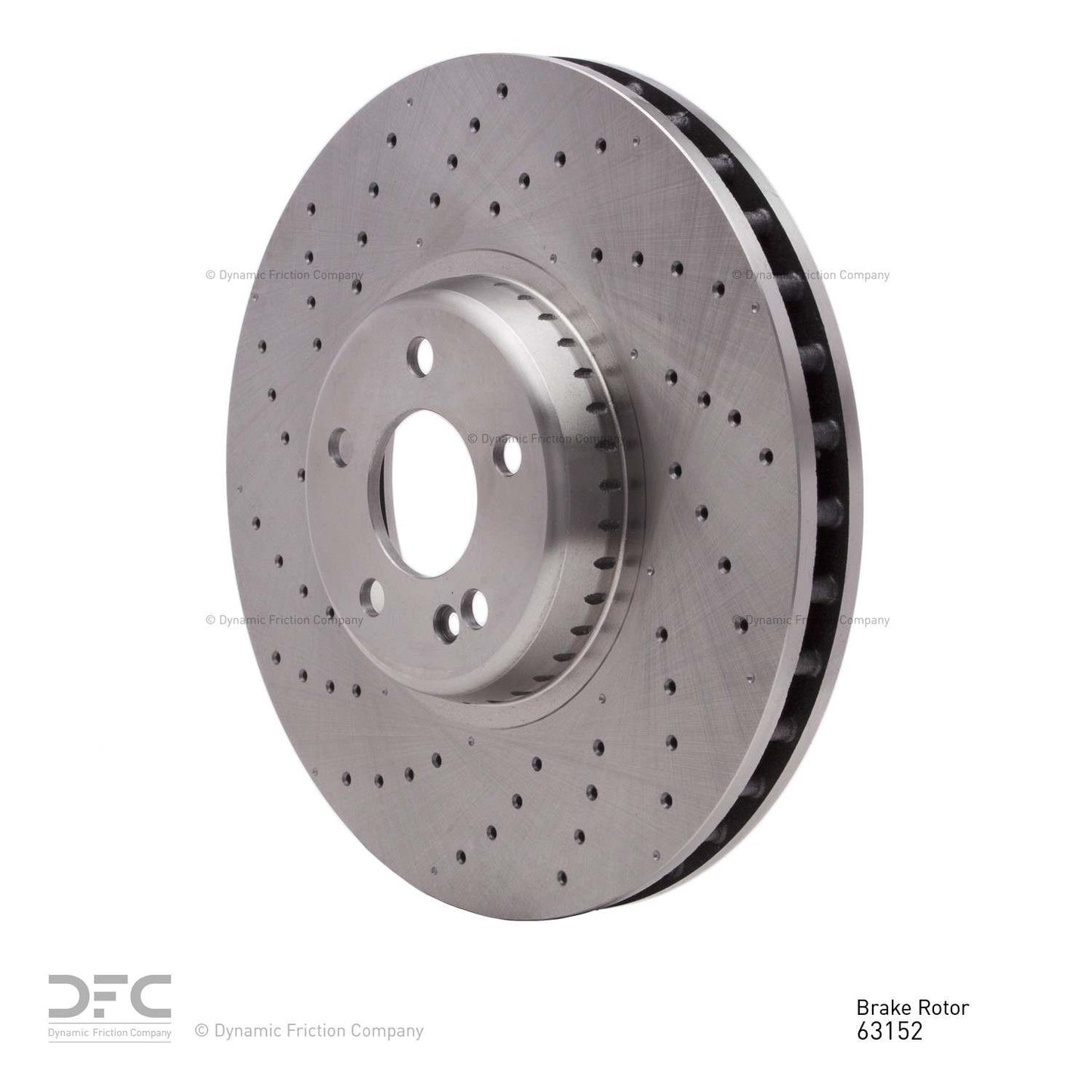 Dynamic Friction Company Disc Brake Rotor 620-63152