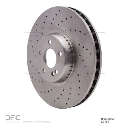 Dynamic Friction Company Disc Brake Rotor 620-63152