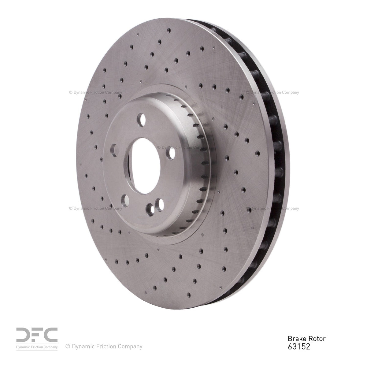 Dynamic Friction Company Disc Brake Rotor 620-63152