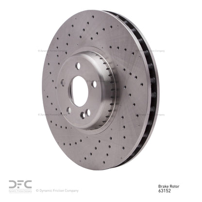 Dynamic Friction Company Disc Brake Rotor 620-63152