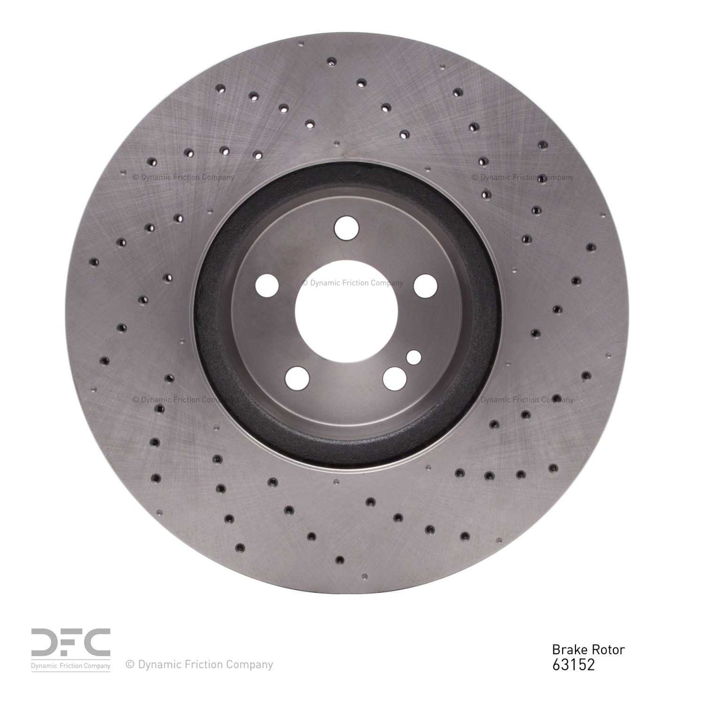 Dynamic Friction Company Disc Brake Rotor 620-63152
