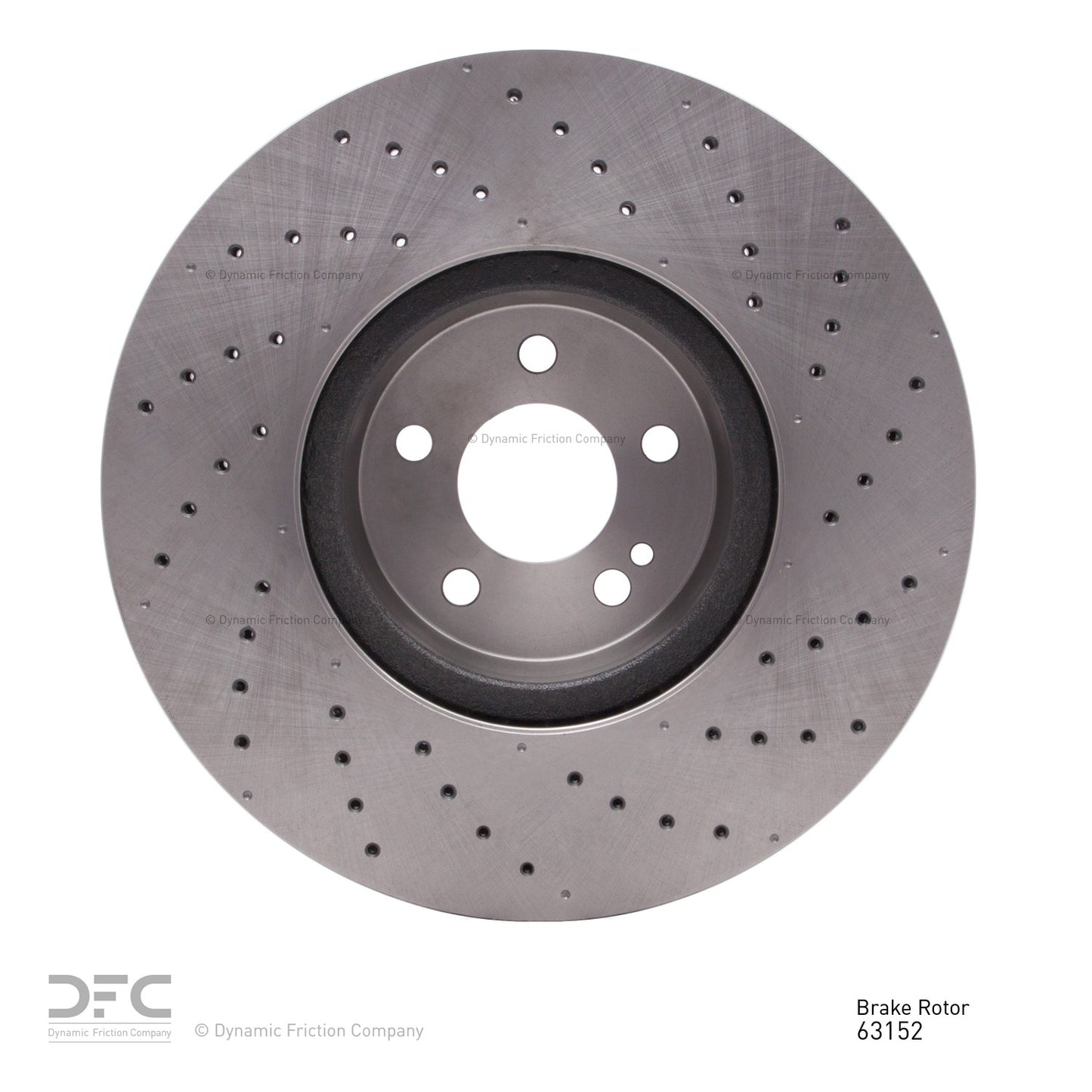 Dynamic Friction Company Disc Brake Rotor 620-63152