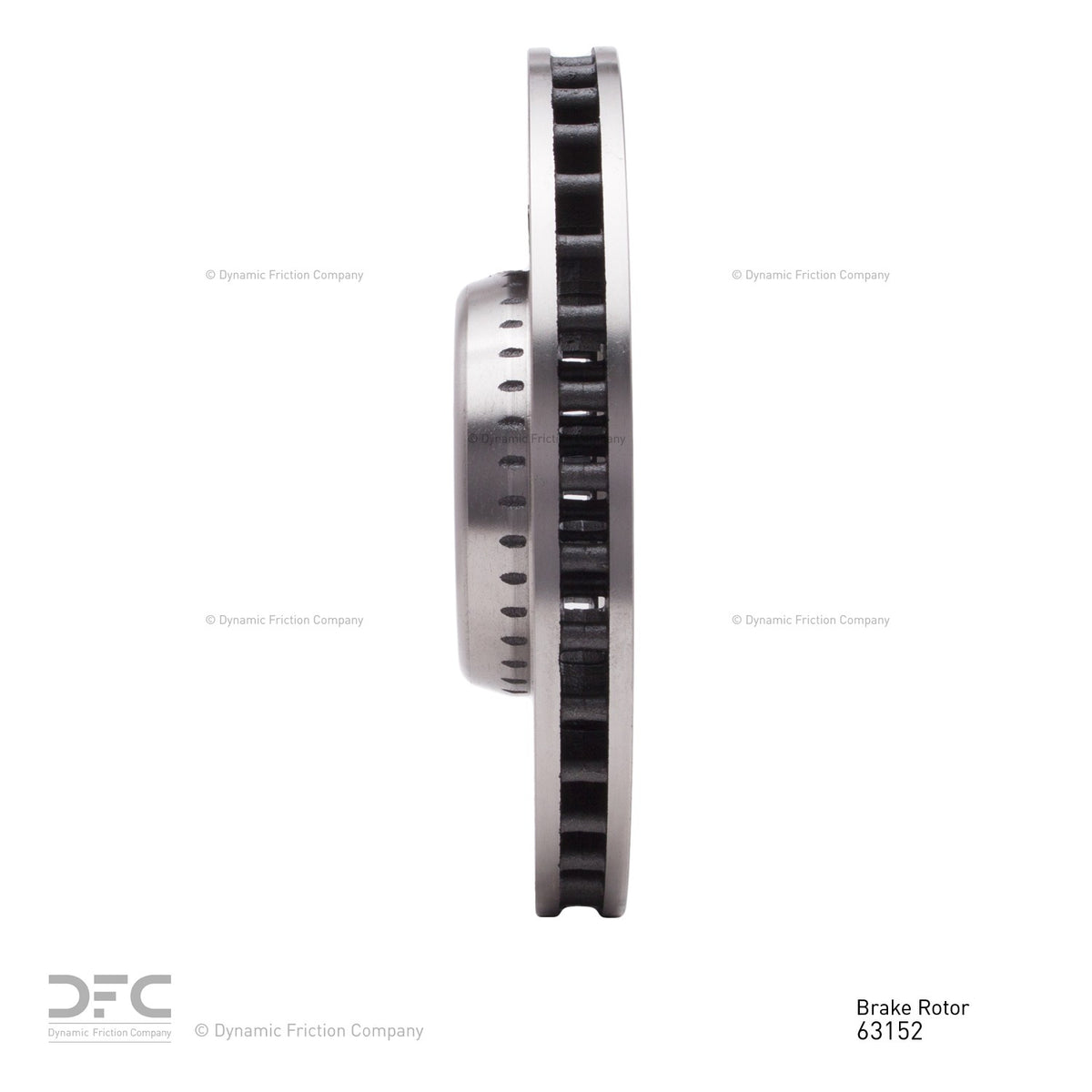 Dynamic Friction Company Disc Brake Rotor 620-63152