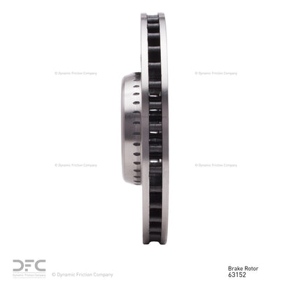 Dynamic Friction Company Disc Brake Rotor 620-63152