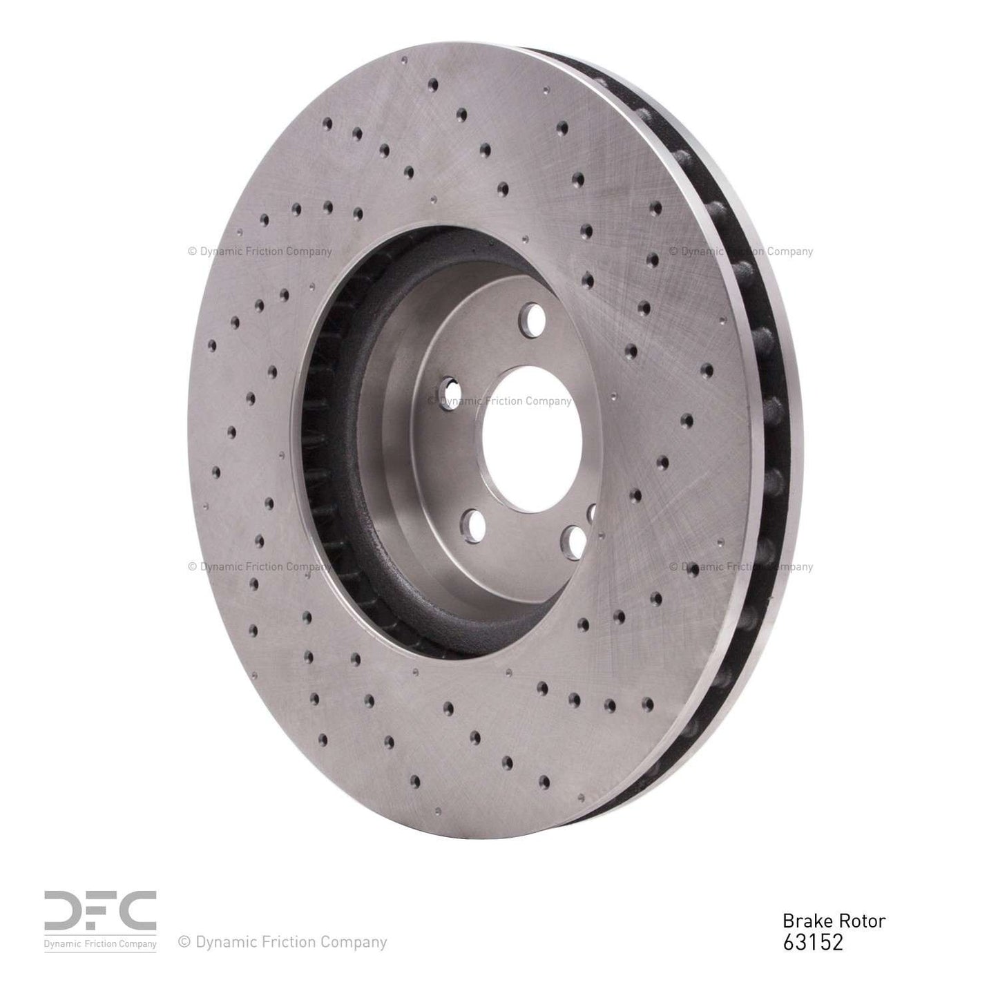 Dynamic Friction Company Disc Brake Rotor 620-63152