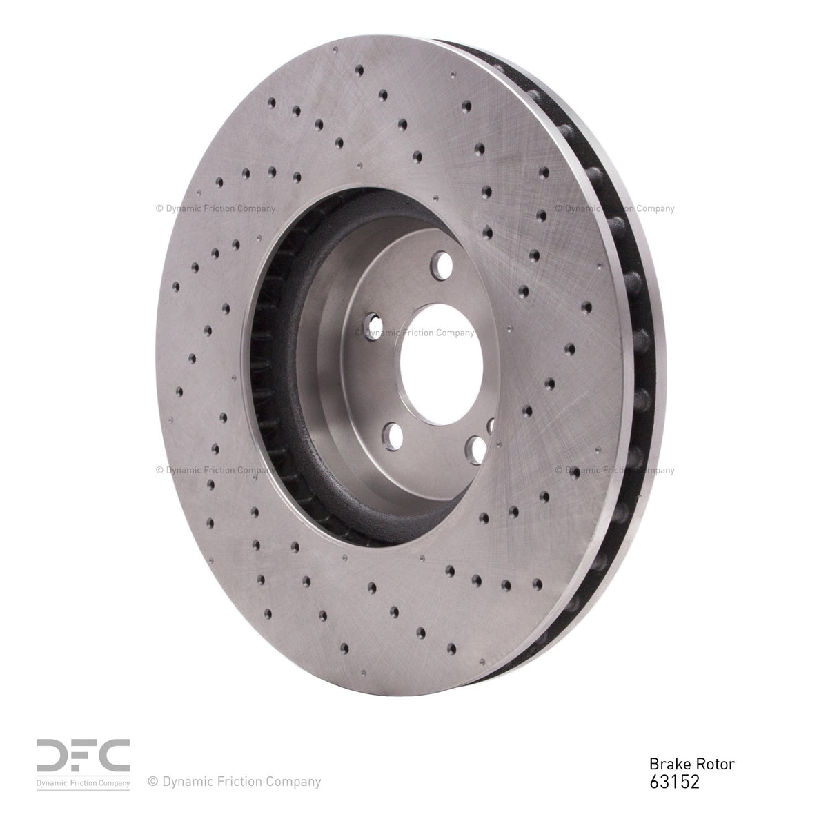 Dynamic Friction Company Disc Brake Rotor 620-63152