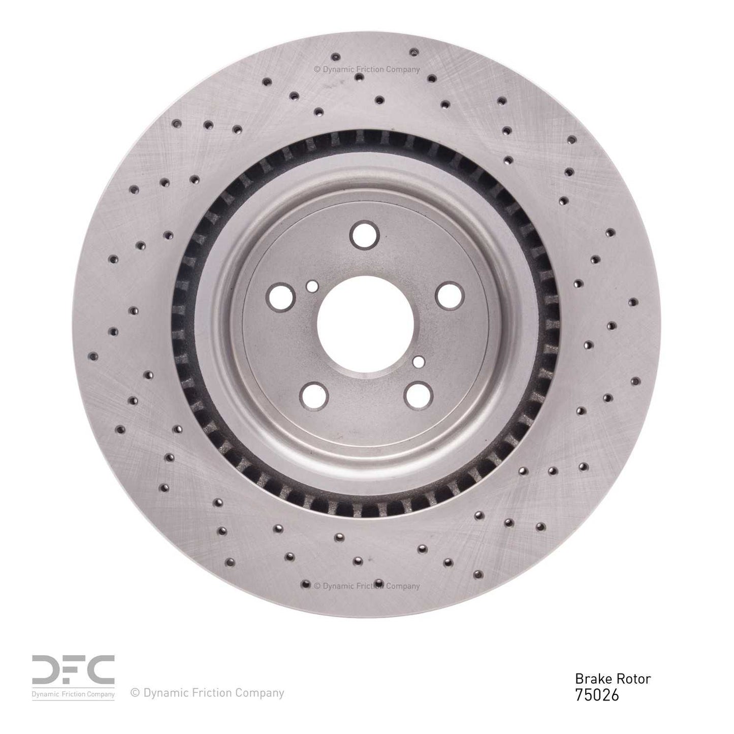 Dynamic Friction Company Disc Brake Rotor 620-75026