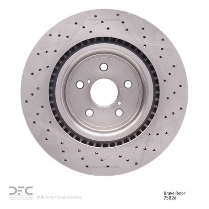 Dynamic Friction Company Disc Brake Rotor 620-75026