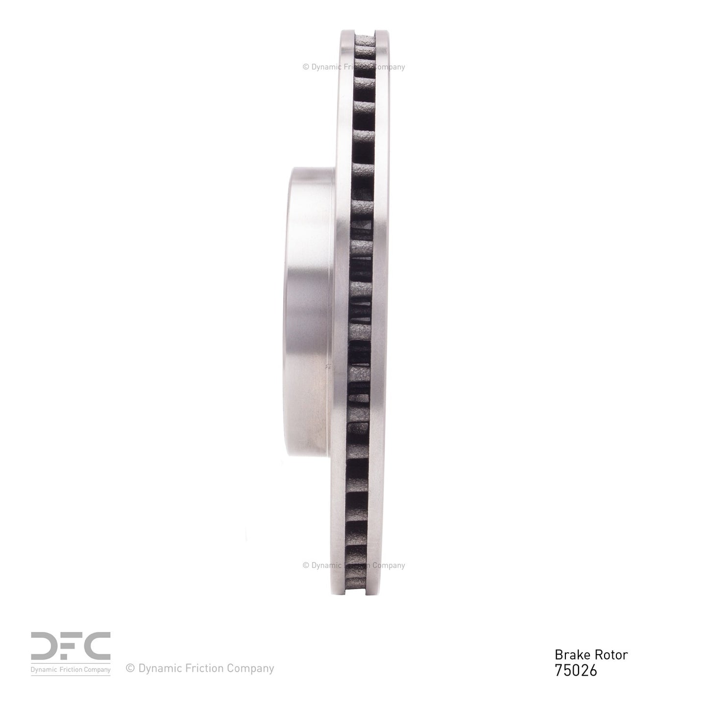 Dynamic Friction Company Disc Brake Rotor 620-75026