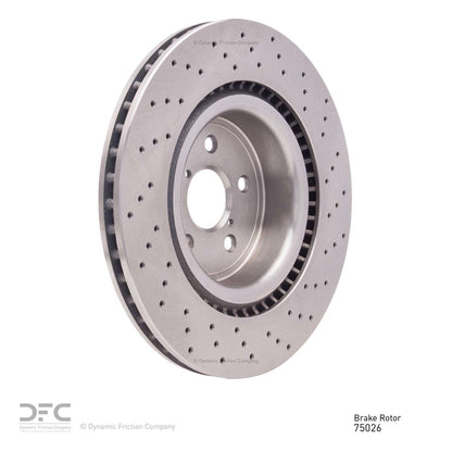 Dynamic Friction Company Disc Brake Rotor 620-75026