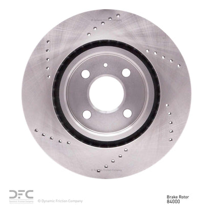Dynamic Friction Company Disc Brake Rotor 620-84000
