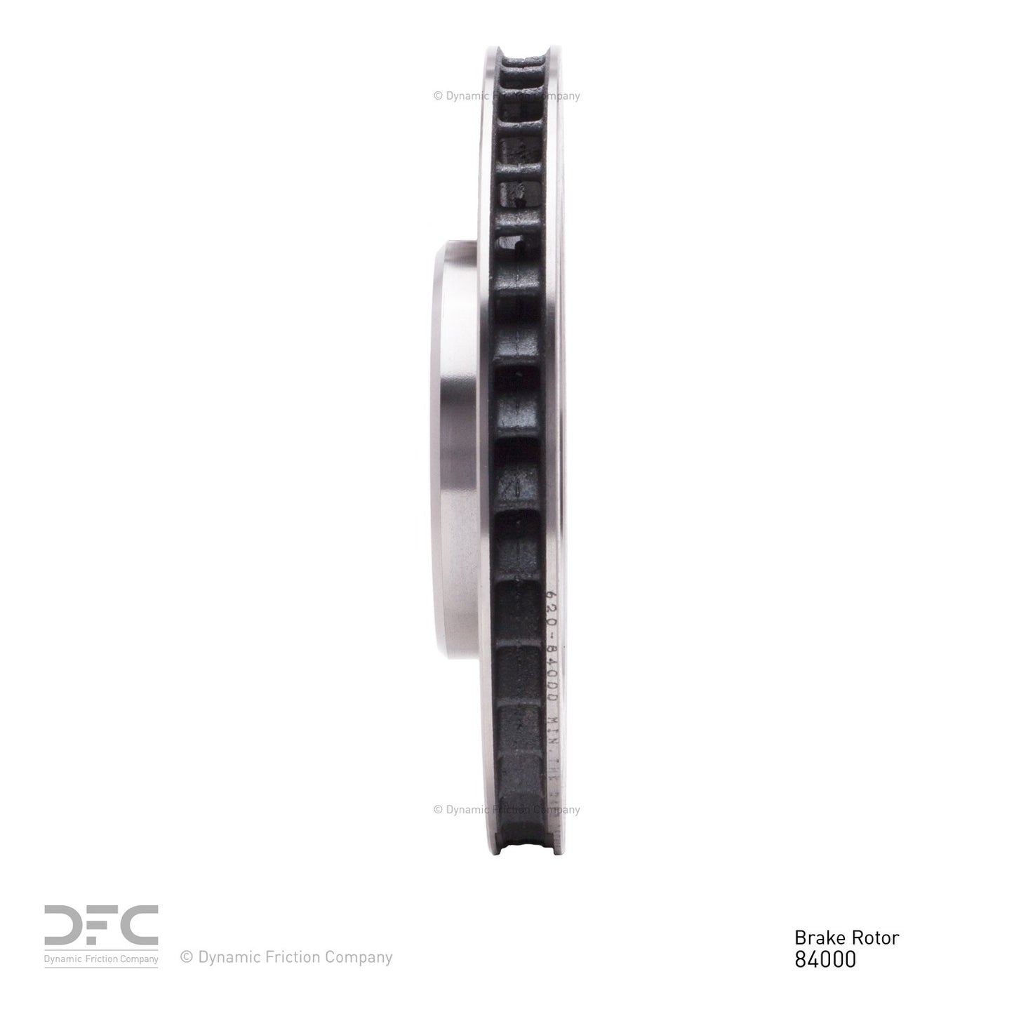 Dynamic Friction Company Disc Brake Rotor 620-84000