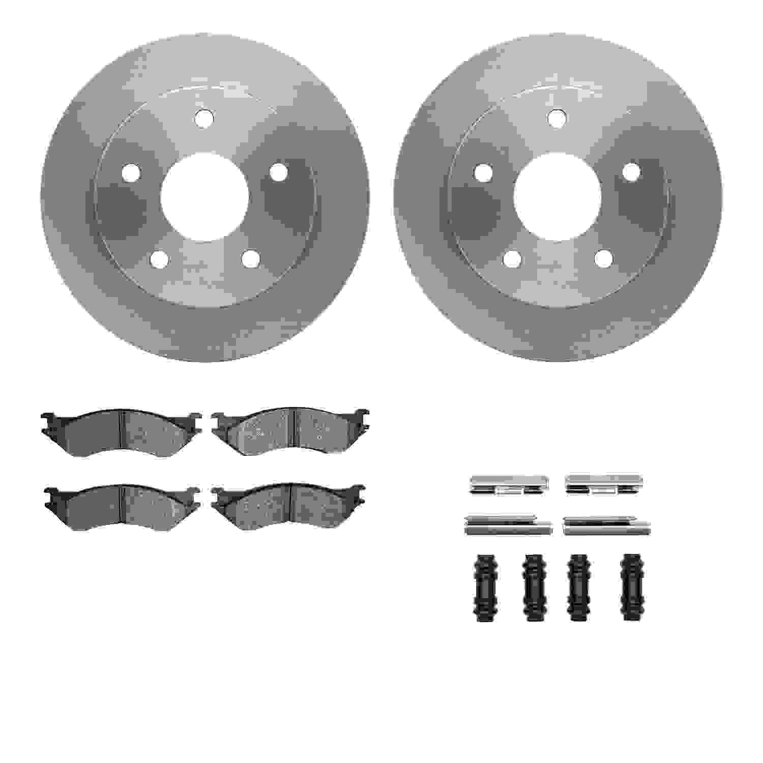 Dynamic Friction Company Disc Brake Kit 6212-40417