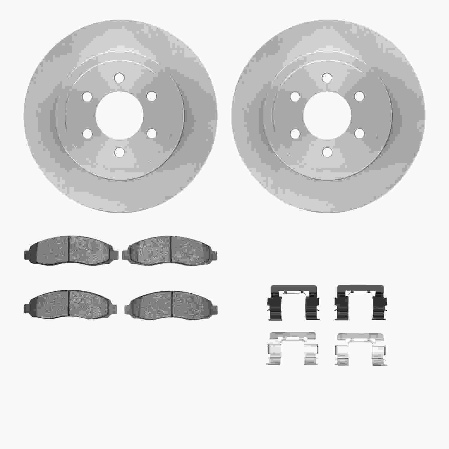 Dynamic Friction Company Disc Brake Kit 6212-40438