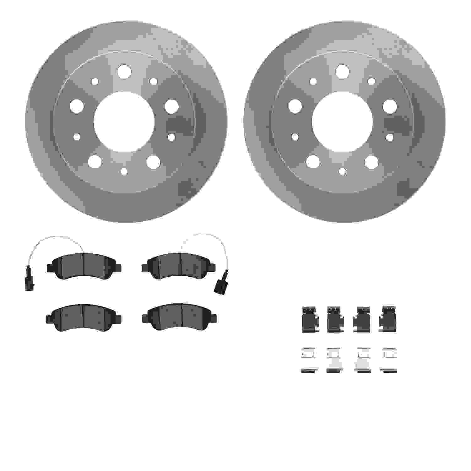 Dynamic Friction Company Disc Brake Kit 6212-40504