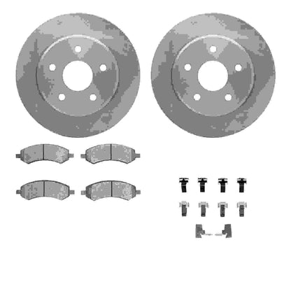 Dynamic Friction Company Disc Brake Kit 6212-42105