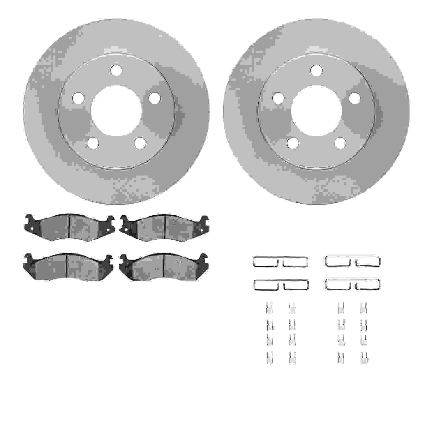 Dynamic Friction Company Disc Brake Kit 6212-42129