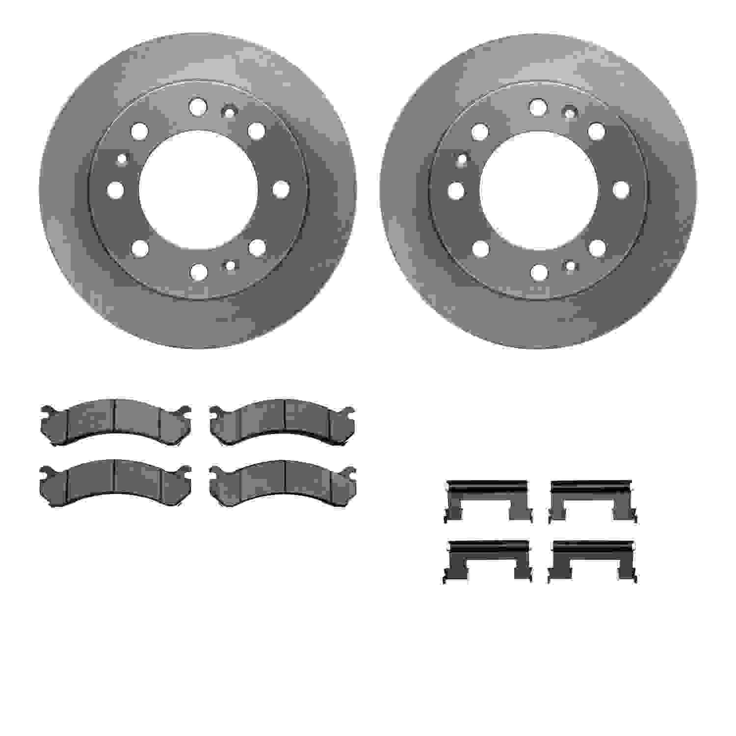 Dynamic Friction Company Disc Brake Kit 6212-46187