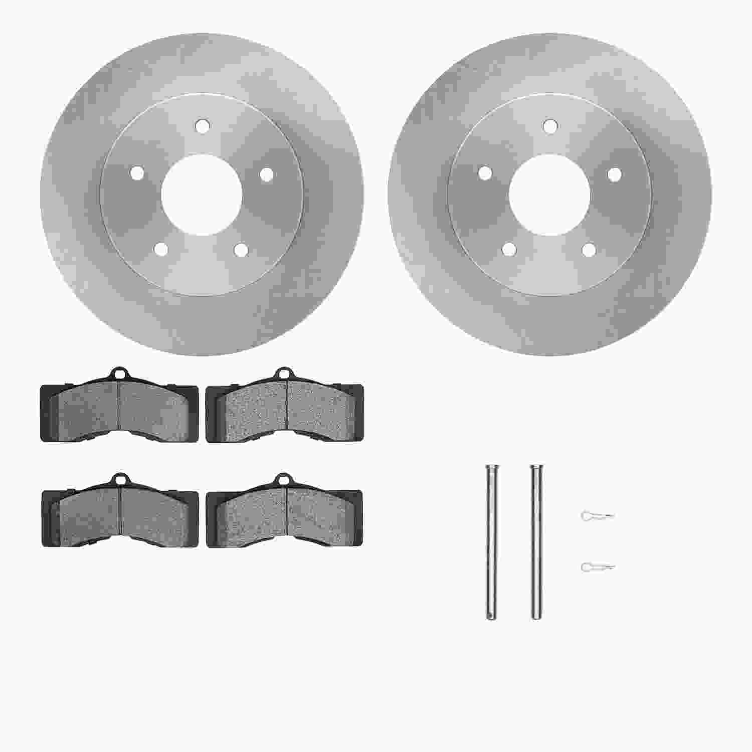 Dynamic Friction Company Disc Brake Kit 6212-47124