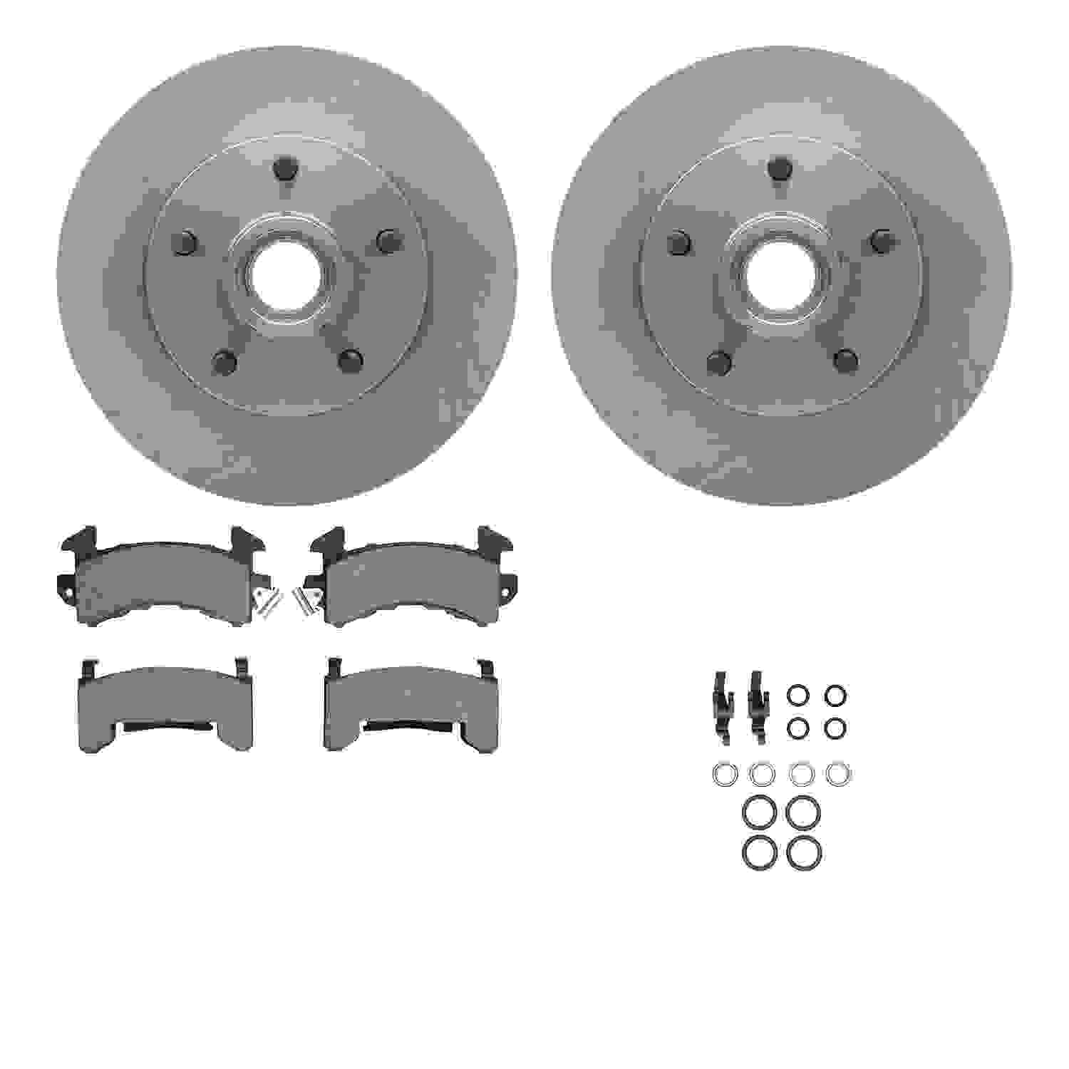 Dynamic Friction Company Disc Brake Kit 6212-47286