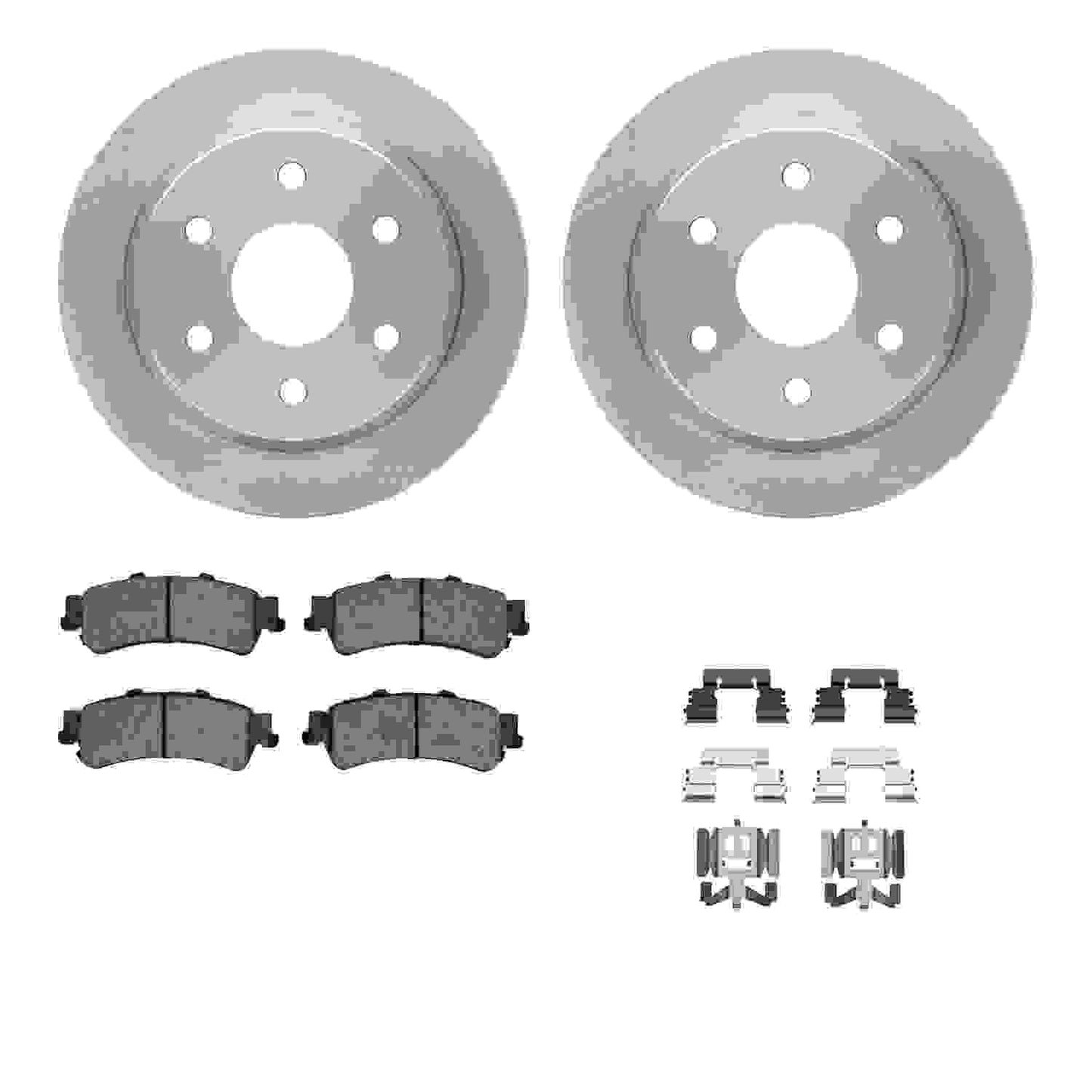 Dynamic Friction Company Disc Brake Kit 6212-48014