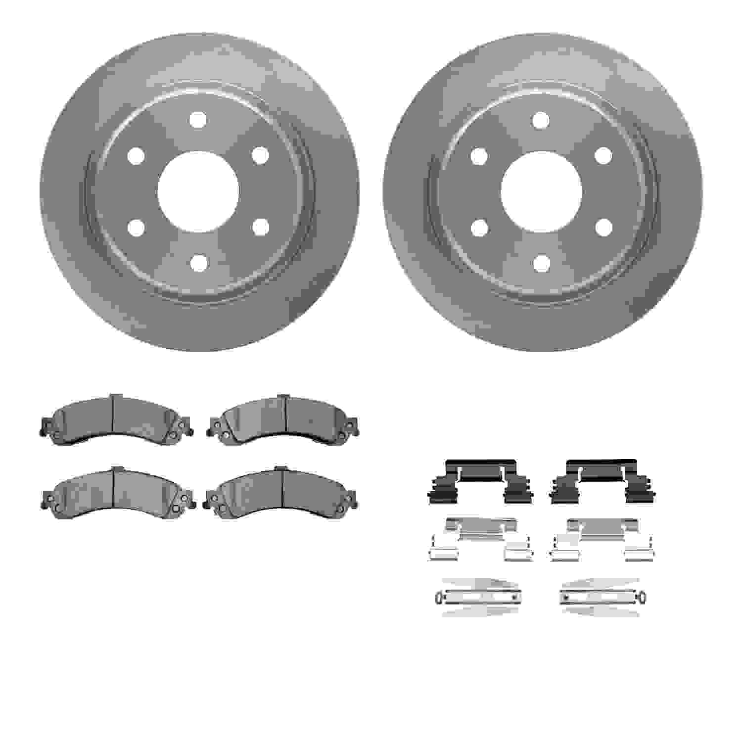 Dynamic Friction Company Disc Brake Kit 6212-48031