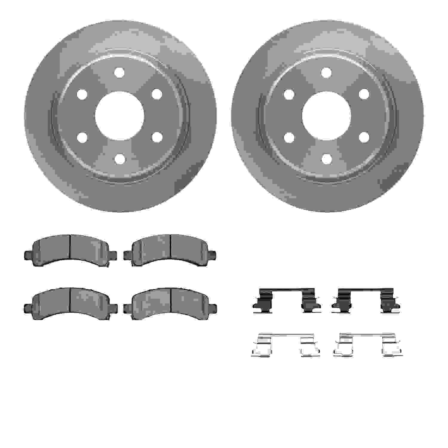 Dynamic Friction Company Disc Brake Kit 6212-48032